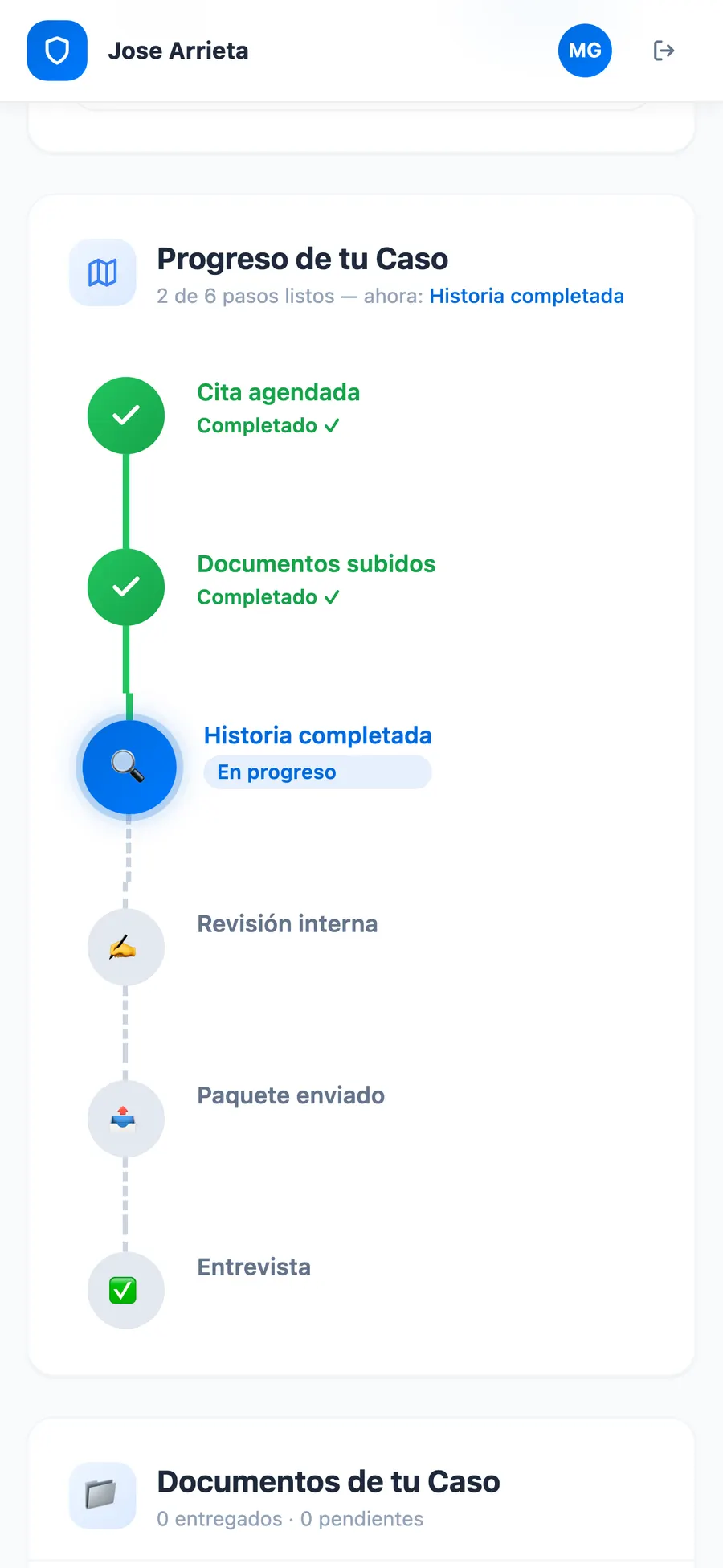Astra: Sigue tu caso